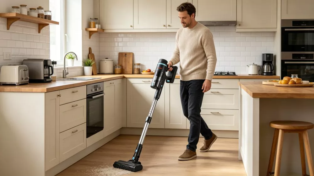 Aspiradora de varilla inalámbrica de 380 W